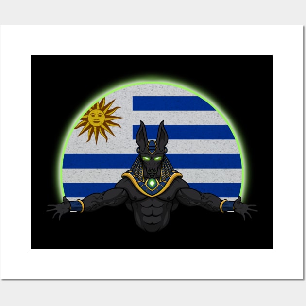 Anubis Uruguay Wall Art by RampArt